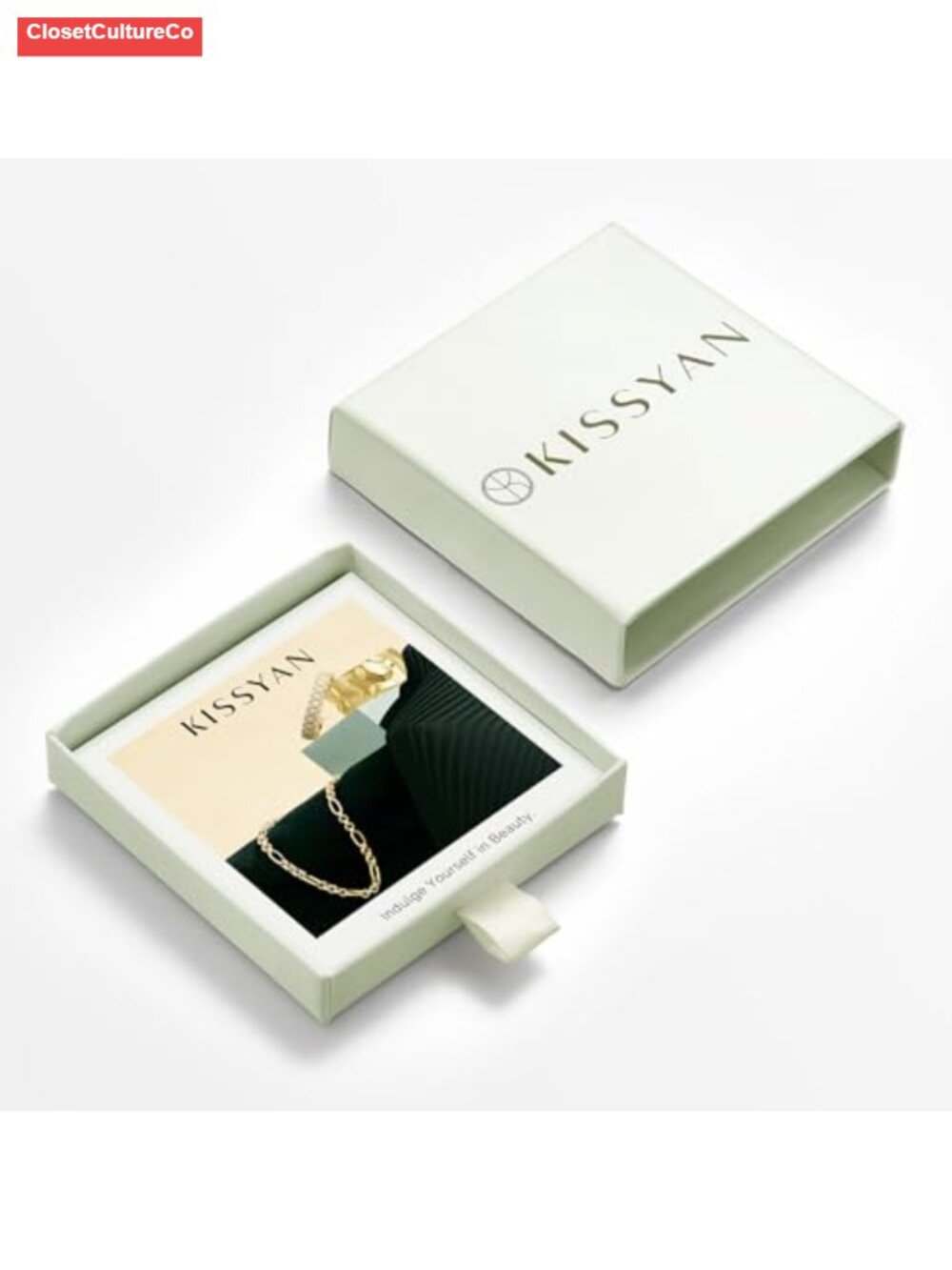 Initial Necklace Women Stainless Steel 14K Gold Plated Pendant 20in Figaro Chain - Picture 5 of 6
